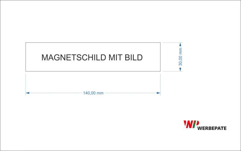 40 Magnetschilder