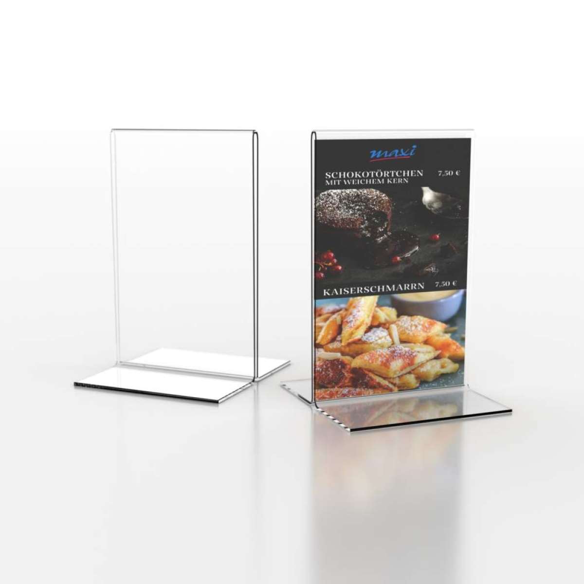 Produkt -Tischaufsteller A6 (10 Stück)