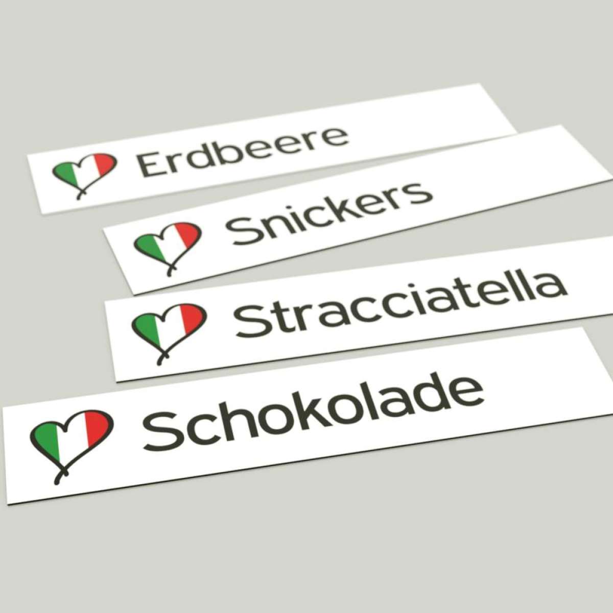 Produkt -40 Magnetschilder mit Ital.Herz