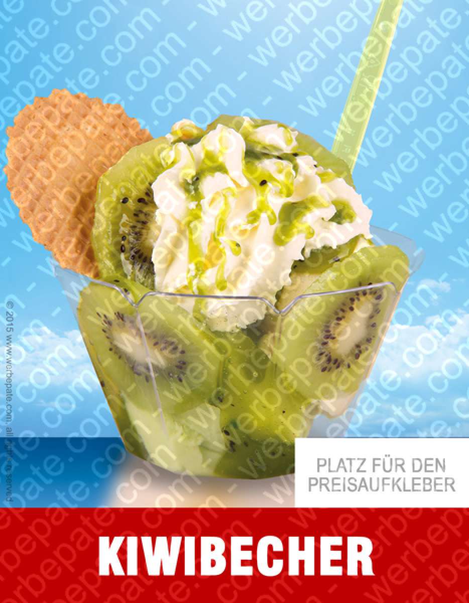 Produkt -Kiwi-Becher