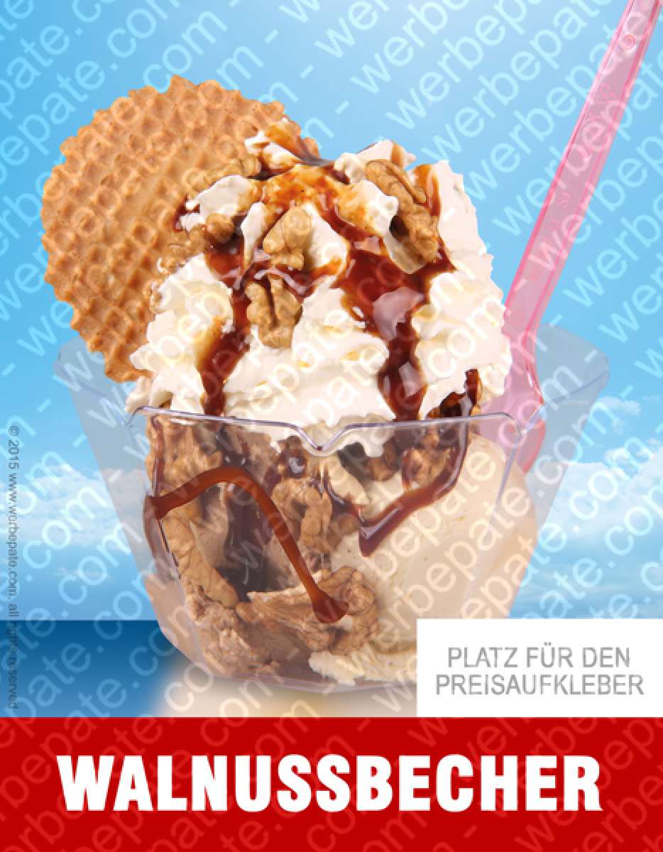 Produkt -Walnuss Becher