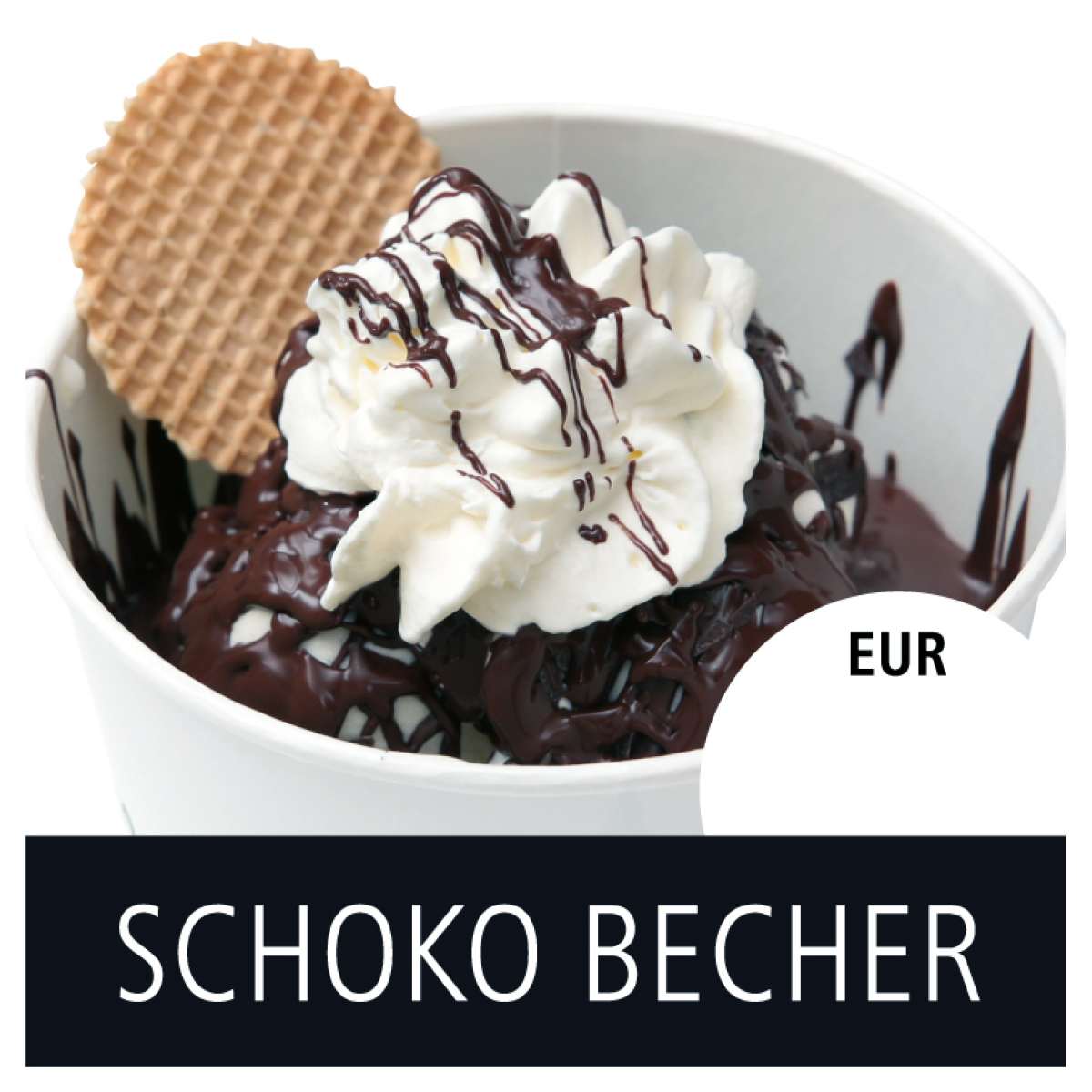 Produkt -Schokobecher (Schale) 