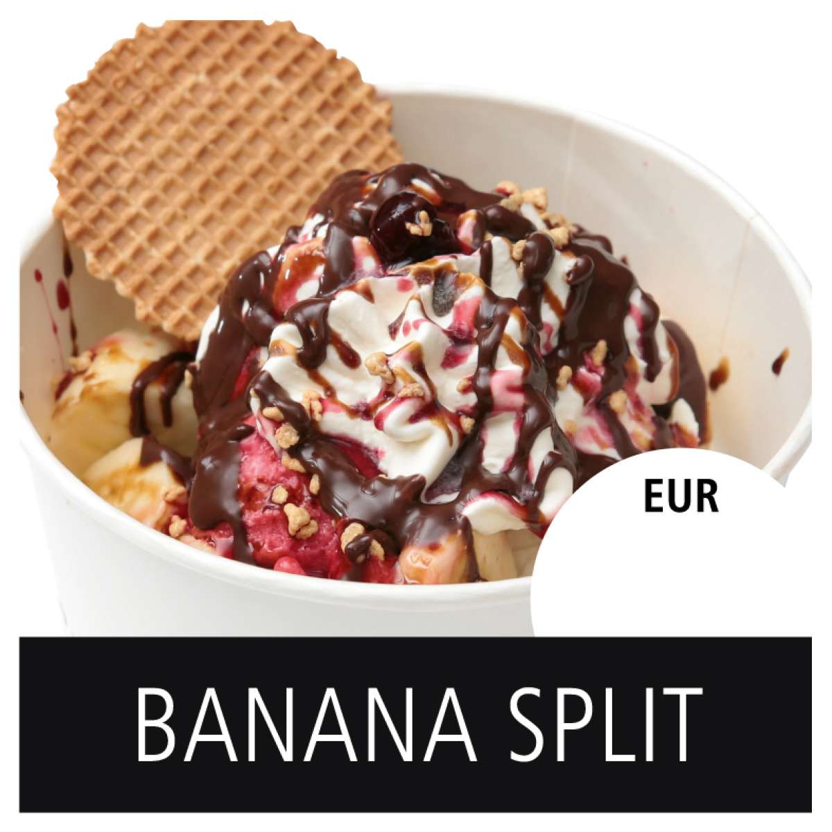 Produkt -Bananasplit (Schale)