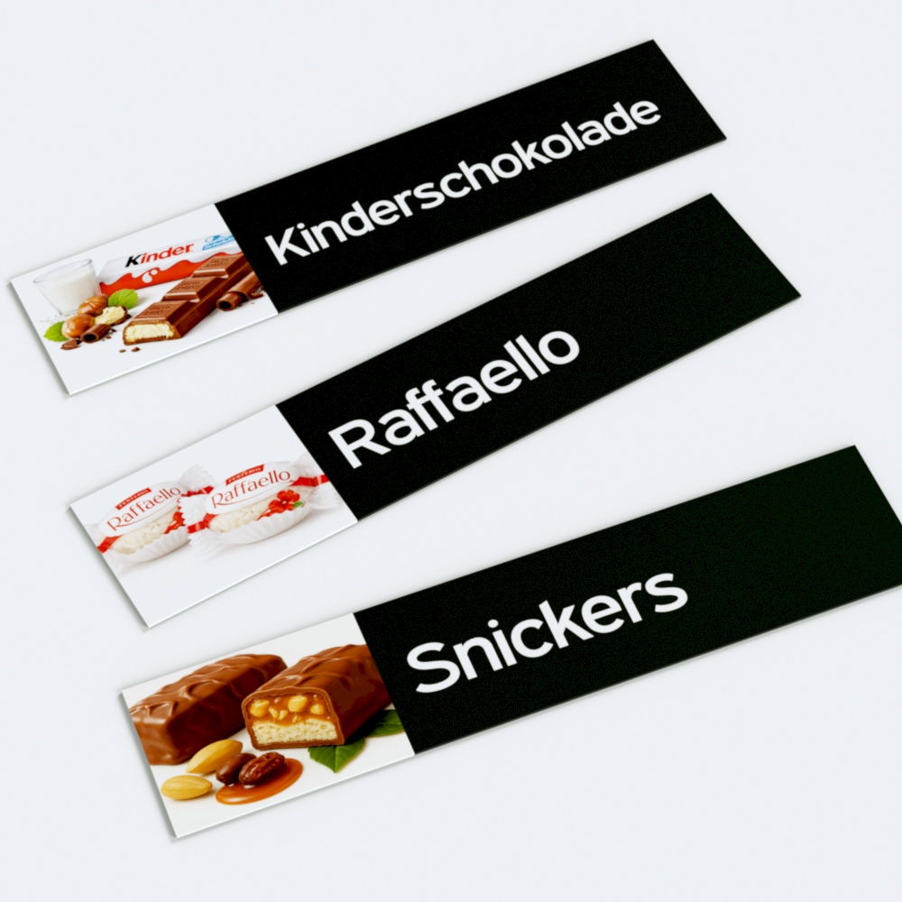 Produkt -Magnetschilder Marken