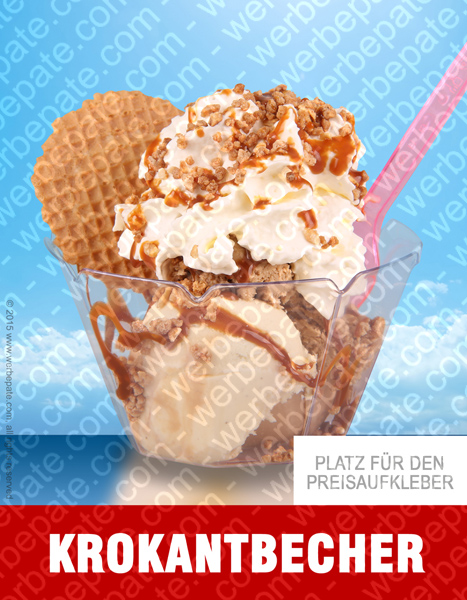 Produkt -Krokant Becher