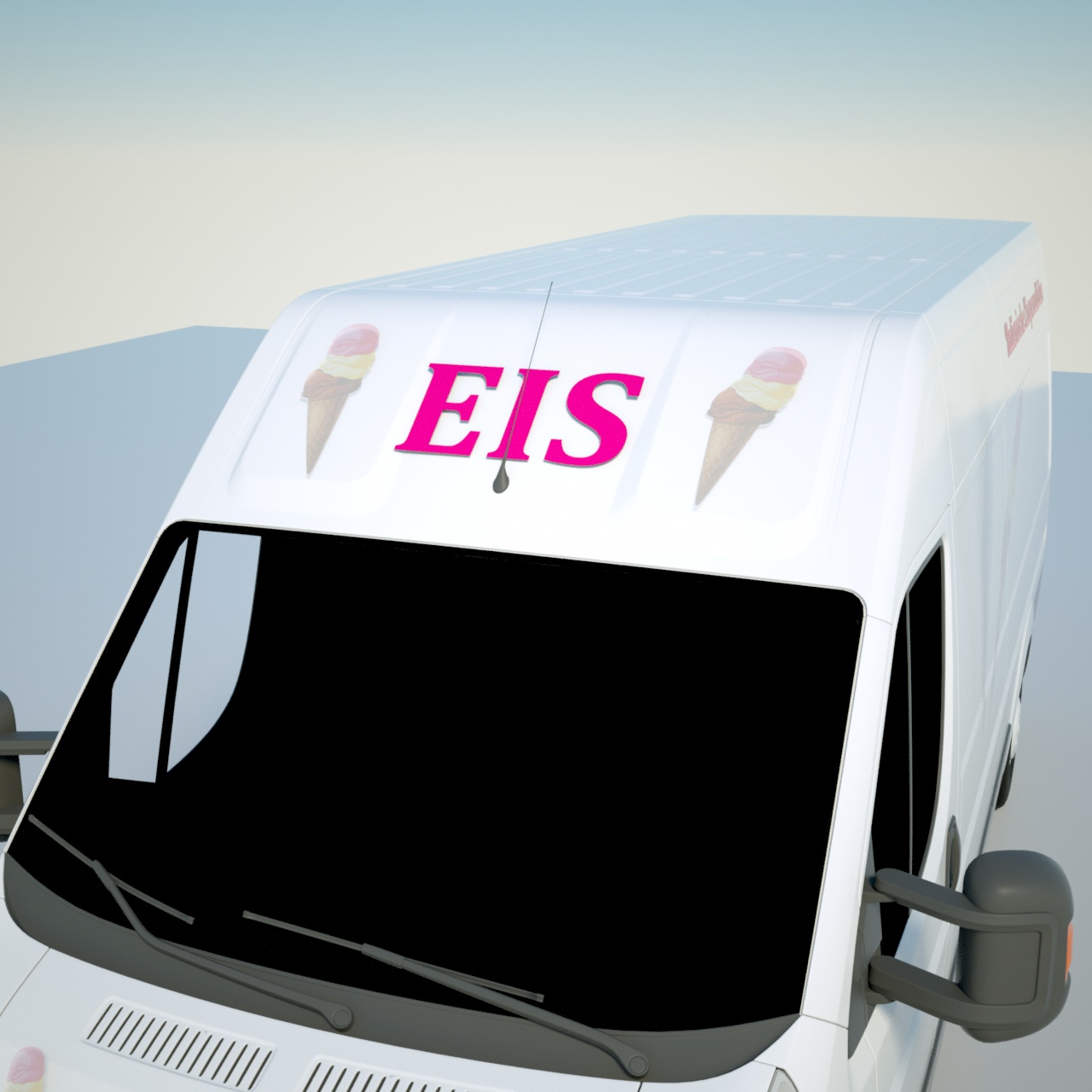 Produkt -Aufkleber EIS